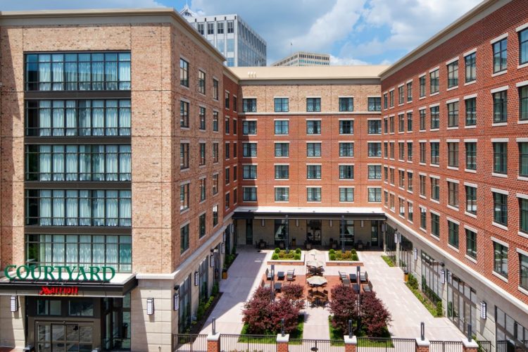 Photo of exterior of Marriott